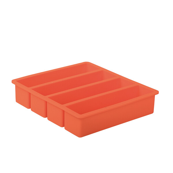 Collins Eiswürfelform / Ice cube mold orange