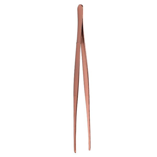 Tweezers 25cm, S/S with Copper Plating